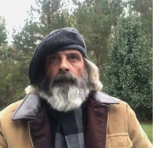 Dark Gray Wool Hat Traditional Highlander Scottish Bonnet Tam Hat Kilt Beret Men - Picture 1 of 3