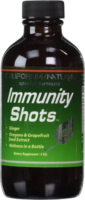 California Naturals Immunity Shots специальная формула диетическая добавка 4 жидких унц - Изображение 1 из 4