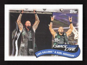 2018 Topps Heritage WWE Tag Teams & Staples Luke Gallows Karl Anderson #TT-5