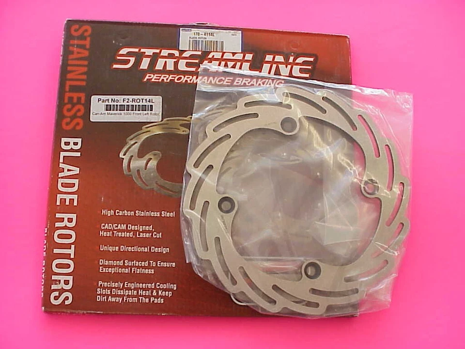 2013 2014 2015 2016 Can Am Maverick Max 1000 Streamline Left Front Brake Rotor - Image 1 of 1