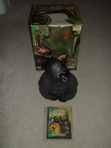 Vintage Rare 1999 Silverback King of the Apes 3D Gorilla Wowwee Series 5 w/ Box