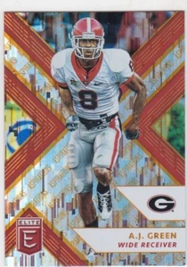 A.J. GREEN 2018 PANINI ELITE DRAFT PICKS ORANGE ASPIRATIONS #1 GEORGIA - Imagen 1 de 1
