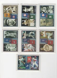 2002 Fleer Fall Classic Rival Factions Babe Ruth Frank Baker Card #2 #638/1000