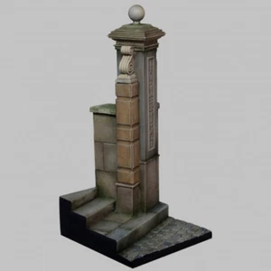 1/35 Resin Soldier Military Scene Building Column Platform Base 3D Printing Mode - Picture 1 of 6