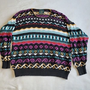 Gaeltarra Wool Sweater Ireland Colorful Size Unknown; Check Photos Measurements - Picture 1 of 11