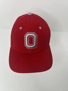Ohio State Buckeyes Red Zephyr Fitted Hat size 7 1/2 - Picture 1 of 3