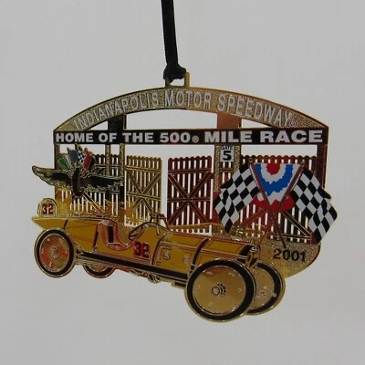 2001 IMS Collector Christmas Ornament Marmon Wasp Indianapolis Motor Speedway - Image 1 of 4
