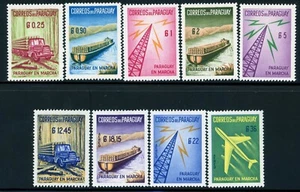 Stamps Paraguay, Scott # 577-581 and C278-C281 Mint LH, complete set - Picture 1 of 2