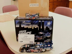 NHRA RCCA 1/24 JOHN FORCE 2011 HONORING OUR HEROES CC 1/500#389 AUTOGRAPHED+1/64 - Picture 1 of 16