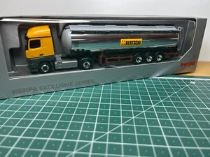 Herpa 1:87 MB Actros autoarticolato cisterna Bertschi H0 confezione originale modello speciale - Foto 1 di 1