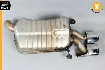 06-09 Mercedes W209 CLK500 CLK550 Sport Muffler Exhaust Dual Tips 2094910001 OEM - Image 1 of 4