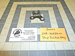 YAMAHA AT1B 248-82539 STOP SWITCH STAY NOS 1 QUANTITY VINTAGE OEM FREE SHIPPING - Picture 1 of 2