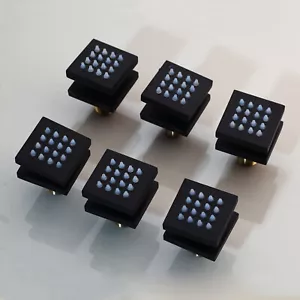 6 PIEZAS Accesorios de chorro corporal masaje lluvia baño ducha cuadrada montado en pared de agua - Imagen 1 de 3