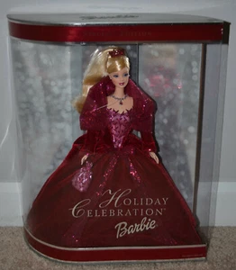 2002 Holiday Celebration Vestido de Terciopelo Rojo Muñeca - Nuevo Sellado Sin Caja Libre - Imagen 1 de 5