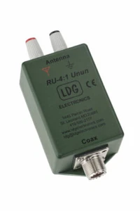 LDG Electronics RU-4:1 - UNUNUN, 200 W, relación 4:1, 1,8-30 MHz, núcleo de ferrita, SO239 - Imagen 1 de 3
