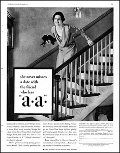 1931 Margie Jones Grape-Nuts Cereal General Foods anuncio impreso fotográfico vintage L29 - Imagen 1 de 1
