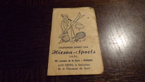Calendrier 1954 - Hirson Sports - Aisne - Picture 1 of 3