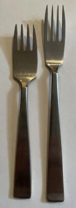 6” 1/4 Salad & 7” Dinner Fork Vintage Sola Holland Cora Mid Century Modern S4415 - Picture 1 of 4