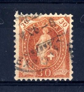 SWITZERLAND SVIZZERA 1882-1904 - 30c. Allegoria dell'"Helvetia" in piedi - Picture 1 of 1