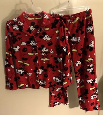 Girl’s Mickey Mouse Pajamas Small Size 4/6 - Image 1 of 4