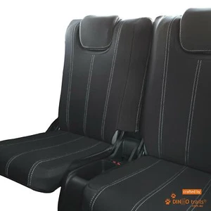 Fit Isuzu MU-X UC (Nov13-Jul21) THIRD ROW Premium Tough Neoprene Seat Covers - Picture 1 of 8