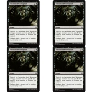 4 x ZARCILS OF CORRUPTION CASI NUEVO Nissa vs Ob Nixilis Magic The Gathering Negro - Com Instantáneo - Imagen 1 de 1