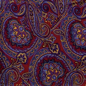 Bufanda occidental Wyoming Traders Wild Rag Frontier Calico cachemira 100 % seda - 34,5" - Imagen 1 de 1