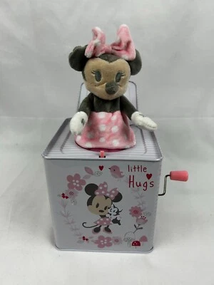 Disney Baby Minnie Mouse Jack-in-The-Box - Brinquedo musical para bebês - Rosa - Imagem 1 de 4