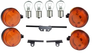 Blinker Birnen 12V Blinkerkappe orange Gelb f. MZ ETZ 125 150 250 251 301 Simson - Bild 1 von 1