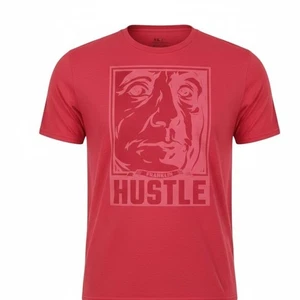 Camiseta Entitee Brand 4XL Roja Franklin Hustle Estampado Gráfico Ropa de Calle - Imagen 1 de 5