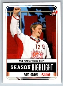 2011-12 Panini Score #13 Season Highlights Eric Staal Carolina Hurricanes - Picture 1 of 2