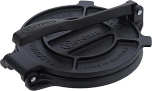 8 Zoll Gusseisen Tortilla Presse, Roti Maker und Tortilladora, Pataconera Seaso - Bild 1 von 12