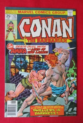 CONAN #63 età del bronzo MARVEL non letto/vecchio stock - Immagine 1 di 2