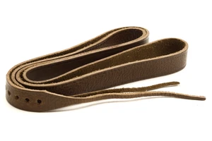 New Luigi Essential Leather Strap (Military Green, 92cm) #49115 - Picture 1 of 5