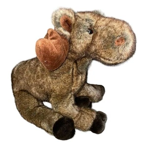Douglas Plush Moose Stuffed Animal Wildlife Nursery Shower Gift Cuddle Toys 14" - Picture 1 of 8