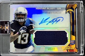 🔥 Keenan Allen Signed (RPA) 2013 Topps Finest Refractor Rookie Auto Relic - MINT - Bild 1 von 2