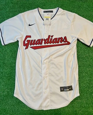 Cleveland Guardians Shane Bieber Nike MLB Jersey Mens Size Small NWT - Image 1 of 4