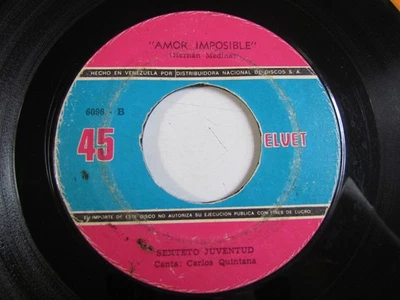 SEXTETO JUVENTUD «CANTO A BARLOVENTO» 7″ SON MONTUNO VENEZUELA HEAR ♫ - Image 1 of 2
