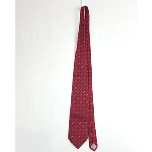 Ferrell Reed For Greater Texas Clothing Club Herren Seidenkrawatte abstrakt burgund - Bild 1 von 7