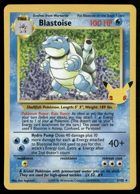 Blastoise Celebrations: Classic Collection 2/102 Pokemon TCG - Image 1 of 2
