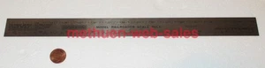 Regla escala Masacot~1:48/1:64/1:87/1:160~O,S,HO,N~metal~mm, tabla de tallas de taladro - Imagen 1 de 1