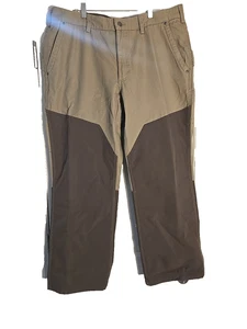 Duluth Flex Fire Hose Briar Pants Mens 40x30 Brown Carpenter Canvas Hunting - Picture 1 of 13