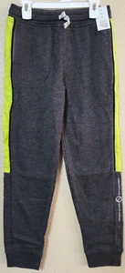 365 KIDS Garanimals French Terry Colorblock Jogger Pants Charcoal Size 10 NEW - Picture 1 of 4