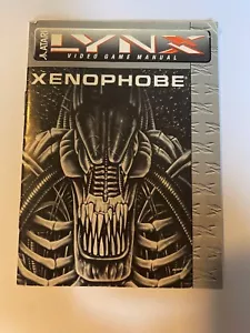 Atari Lynx Xenophobe Game Guide Manual Instructions ONLY NO GAME FREE SHIP - Picture 1 of 2