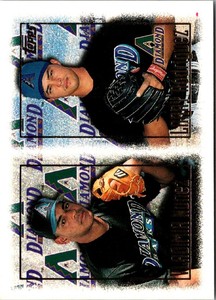 1996 Topps Brian Banks/Vladimir Guerrero/Andruw Jones/Billy McMillon