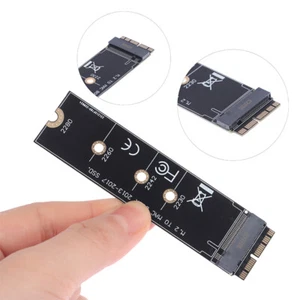 M2 SSD Adapter M.2 PCIE NVME SSD Converter Card for Apple Macbook Air Pro _yi - Afbeelding 1 van 12