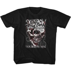 Kids Skid Row Skull Chain Music Shirt - Picture 1 of 3