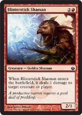 BLISTERSTICK SHAMAN FOIL X4 4 4X Mirrodin Besieged MTG Magic Cards DJMagic