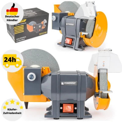 Doppelschleifer Doppelschleifmaschine Tischschleifmaschine Schleifbock 1850W - Bild 1 von 4