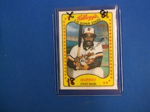 1981 Kelloggs Baseball # 18 Eddie Murray EX - Picture 1 of 2